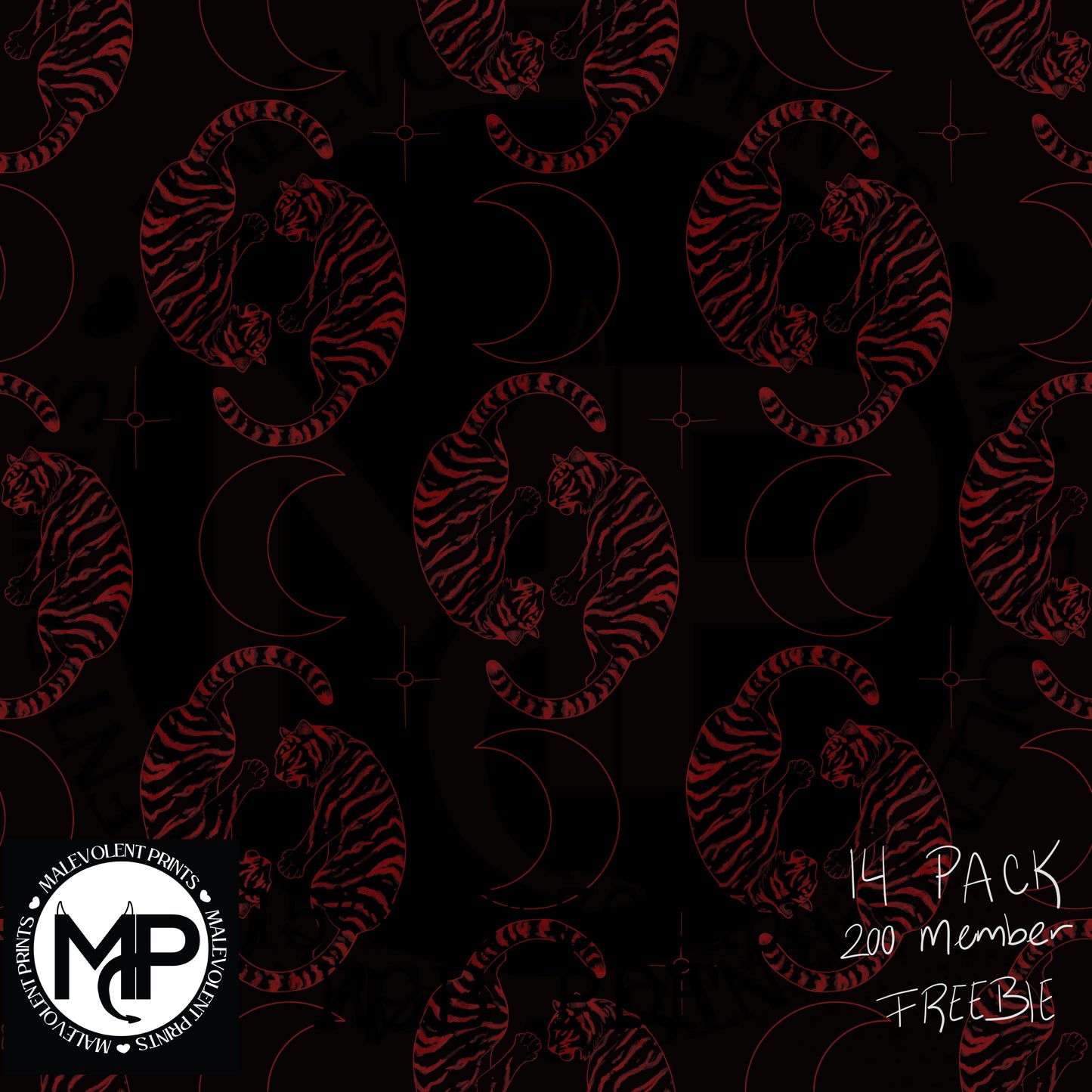 200 Member Tigers Free Texture Pack (Unlimited)