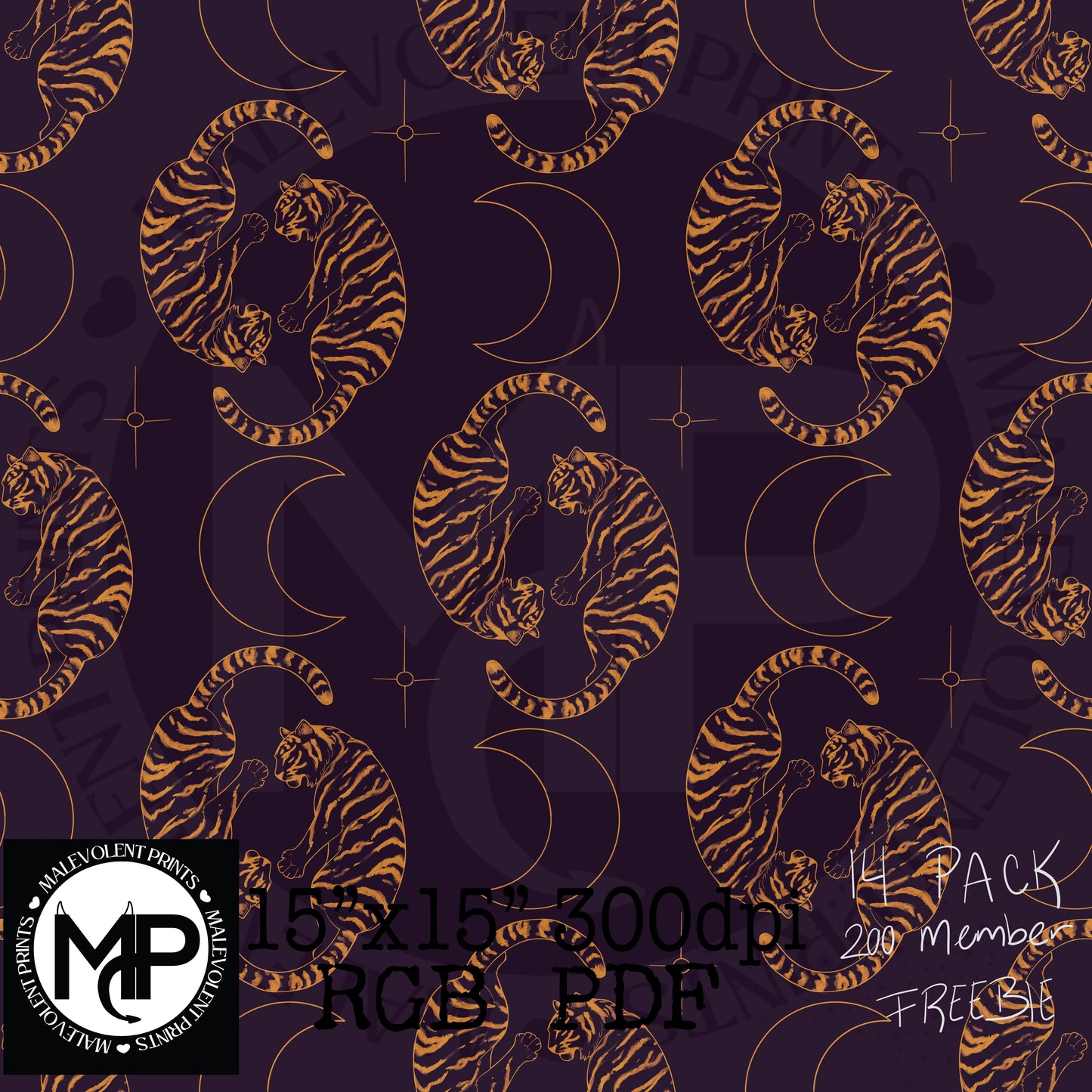 200 Member Tigers Free Texture Pack (Unlimited)