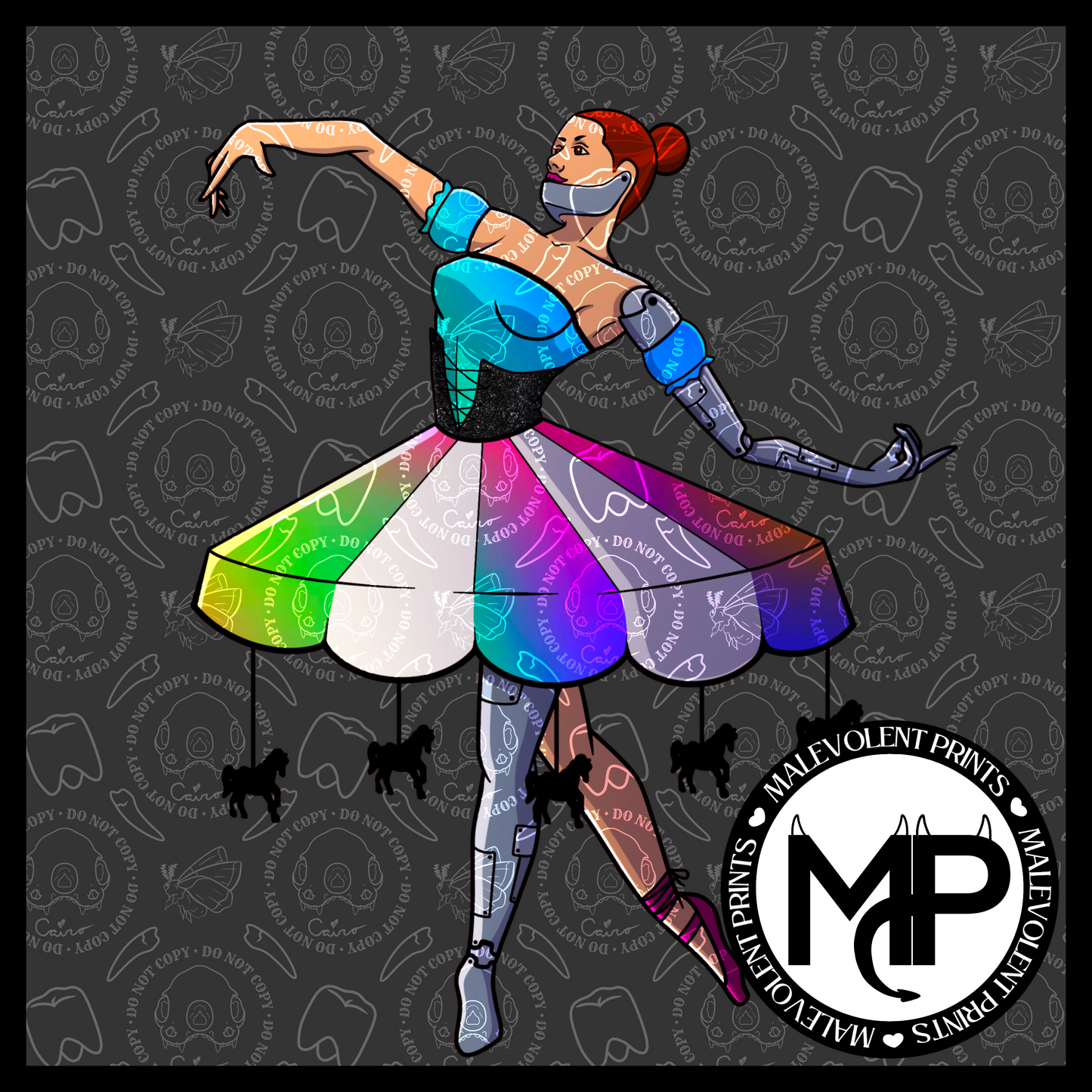 Admit One // Bionic Ballerina (Uncommon PNG)