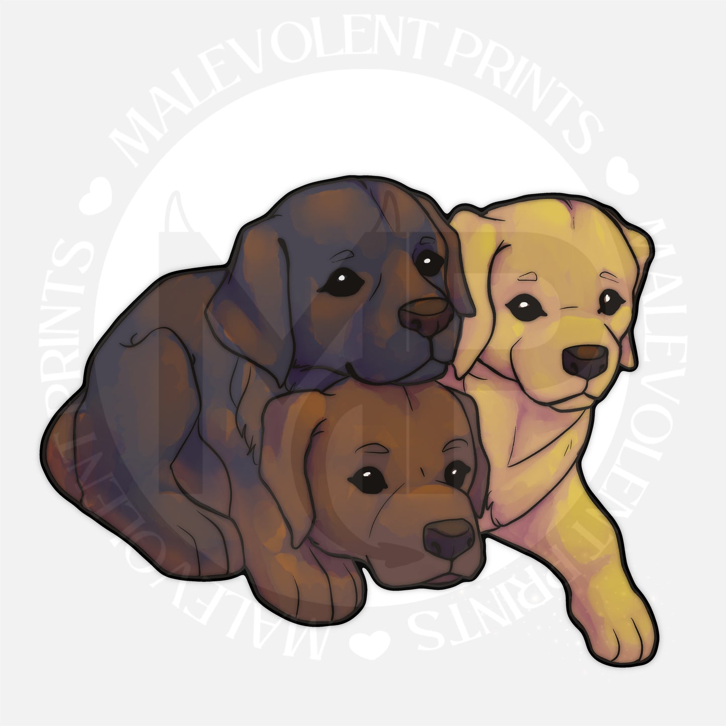 Cerby Puppy Clip Art Pack (Rare)