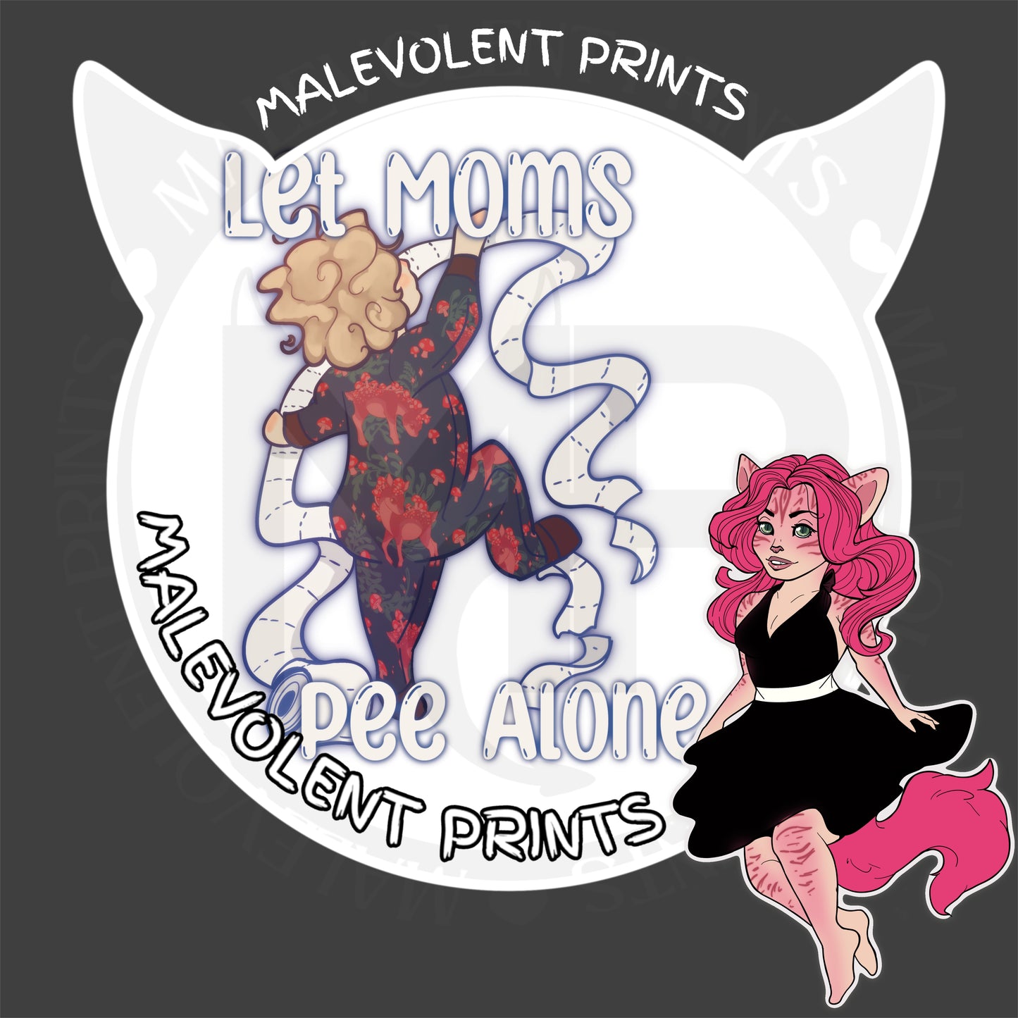 Let Mom Pee Alone PNG Pack (Rare)