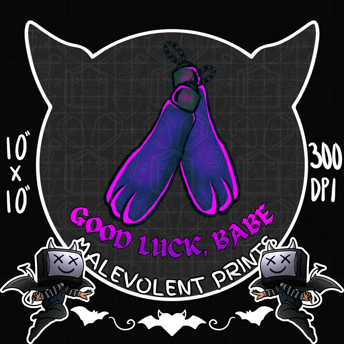 Good Luck, Babe // PNG (Rare)