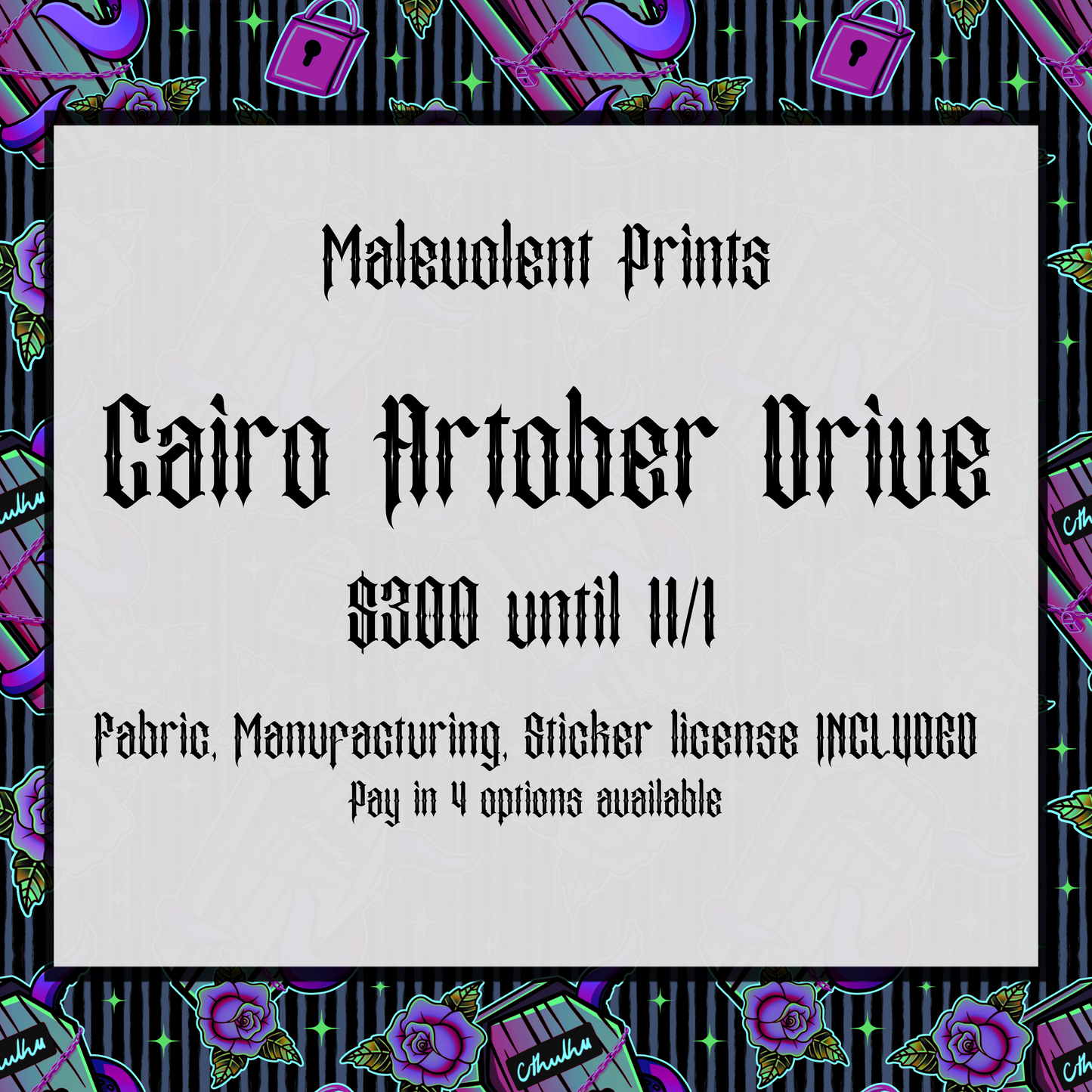 ARTOBER 2025 DRIVE