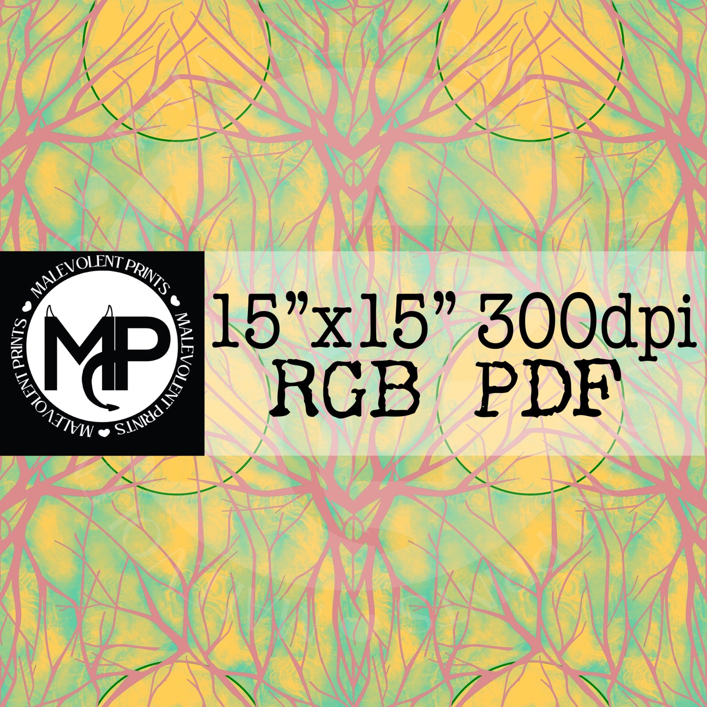 Stained Glass Trees (Unlimited)