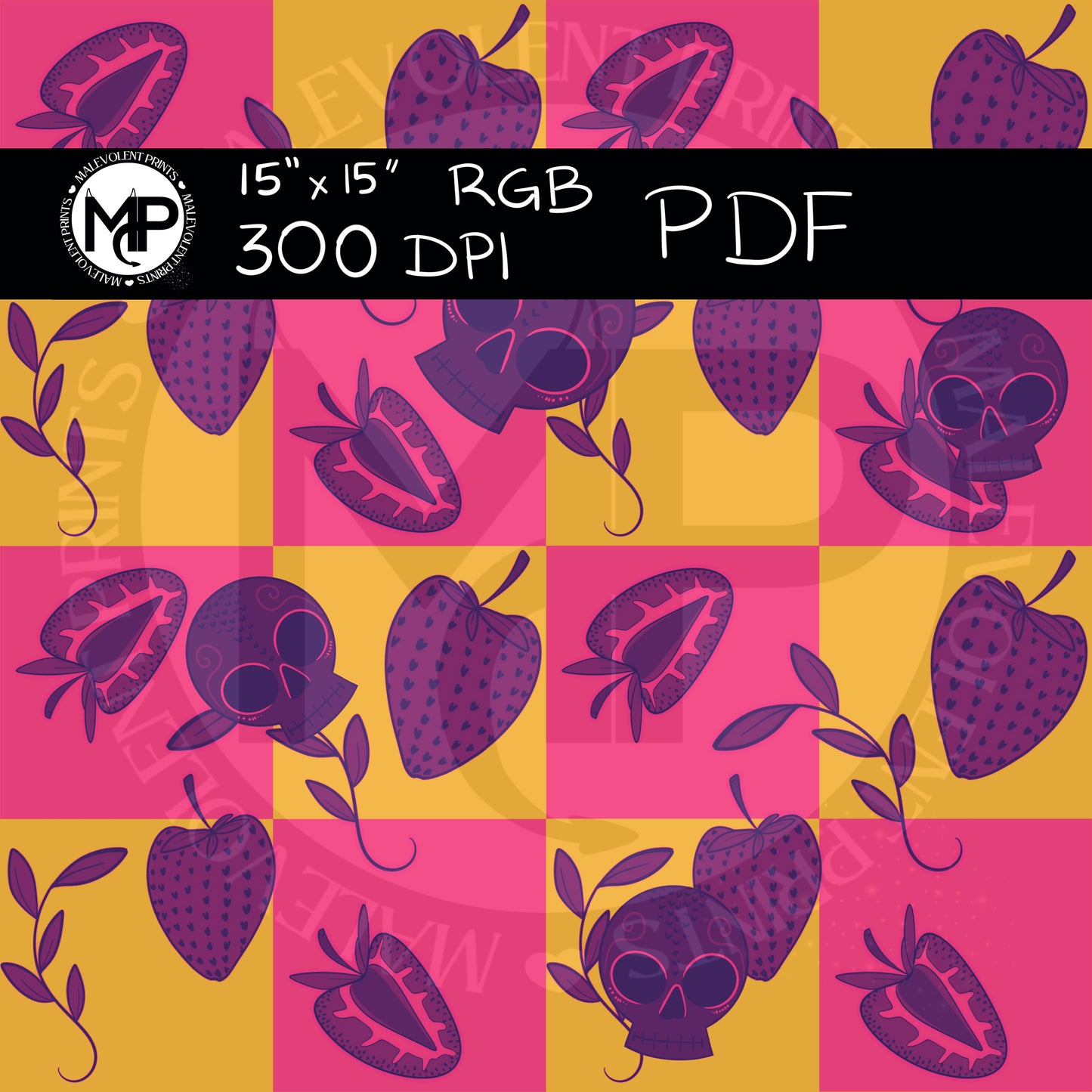 Strawberry Skulls (Rare)