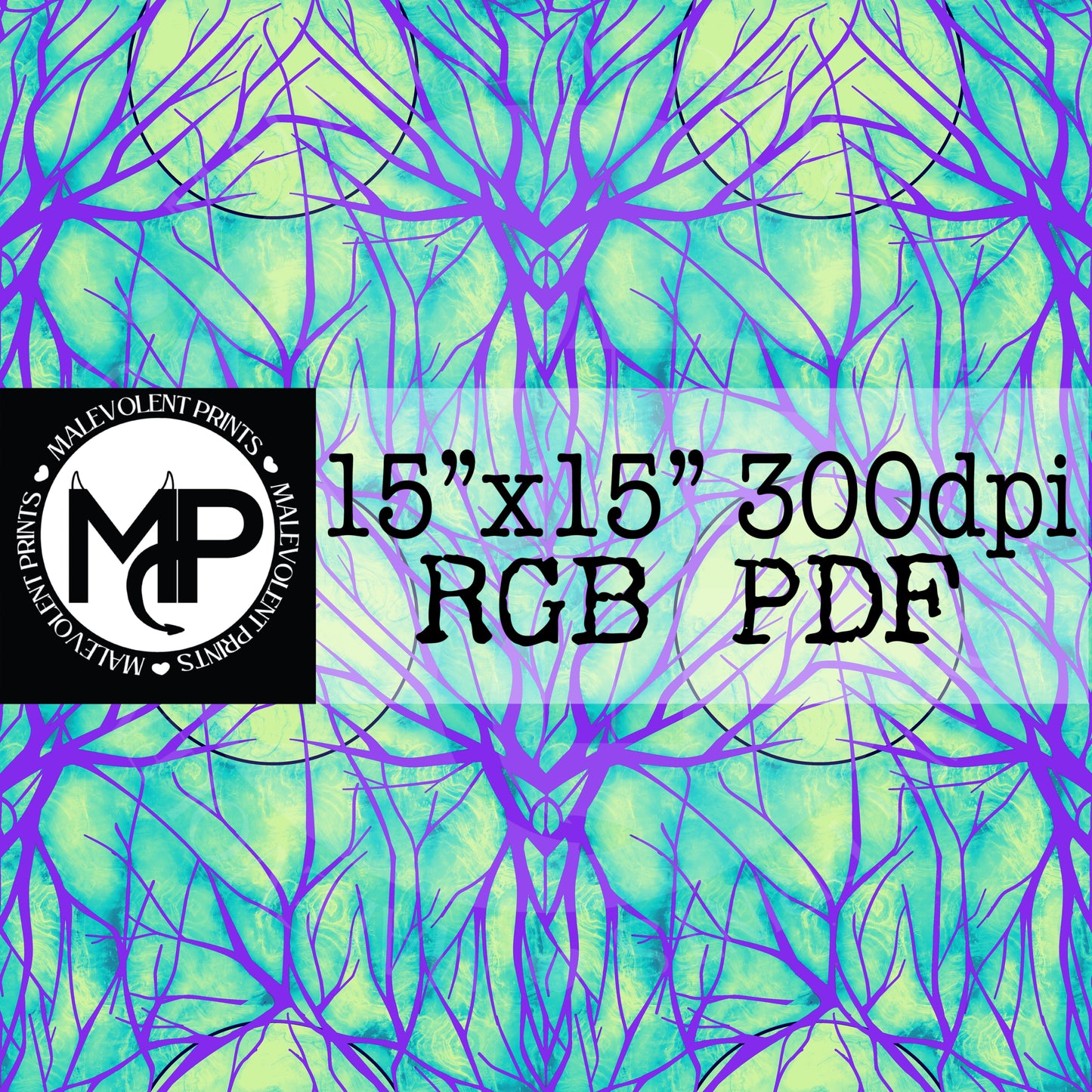 Stained Glass Trees (Unlimited)