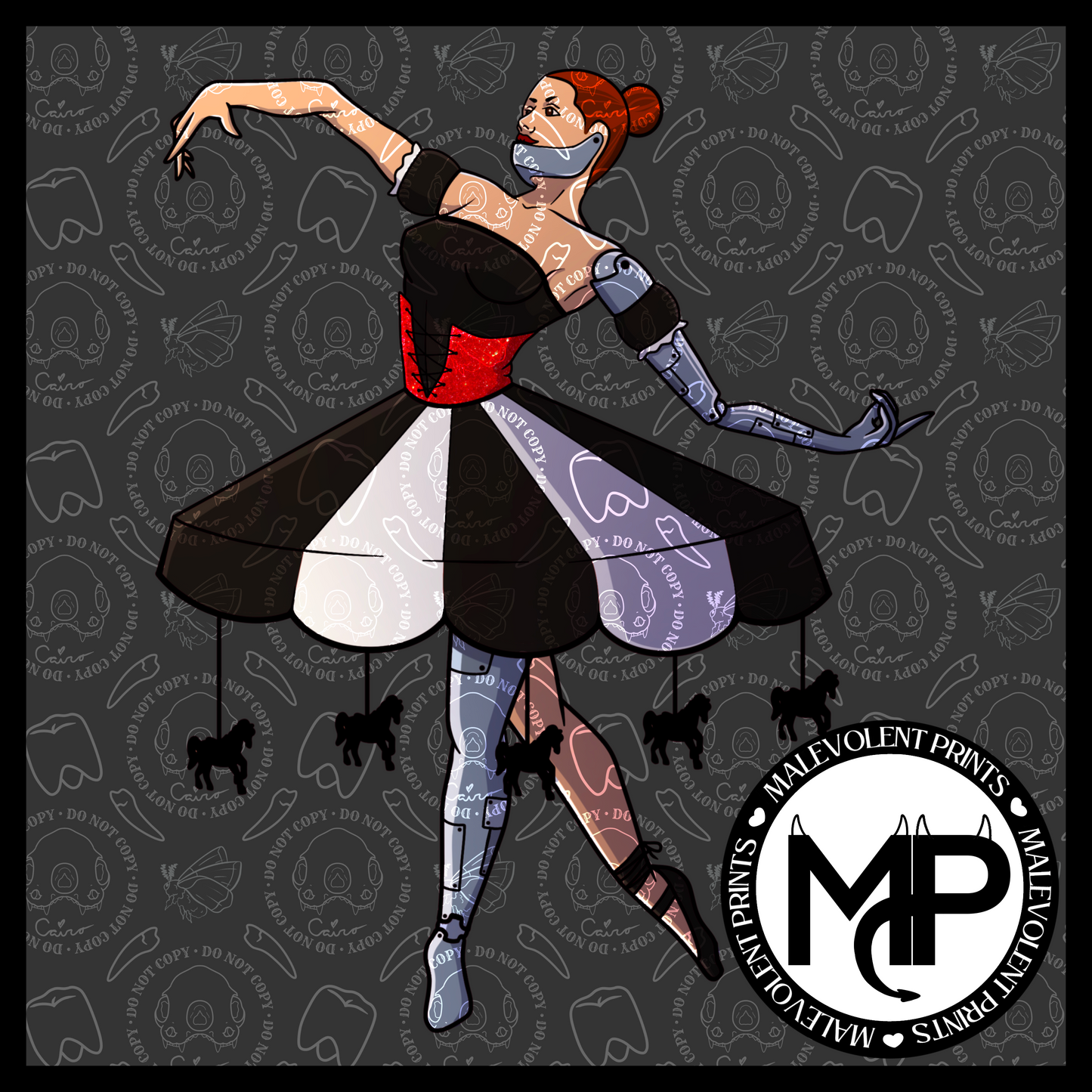 Admit One // Bionic Ballerina (Uncommon PNG)