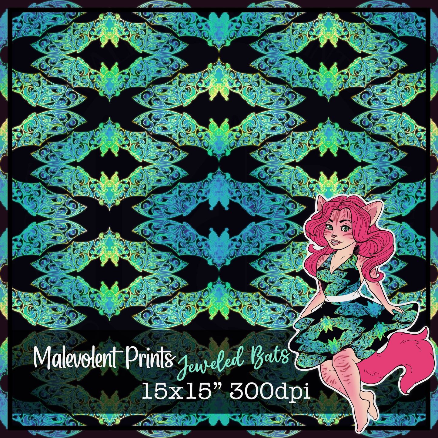 Jeweled Bats (Rare)