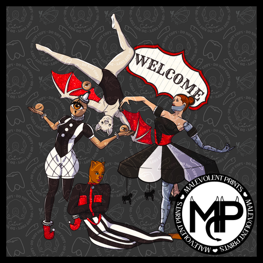 Admit One // Welcome (Rare PNG)