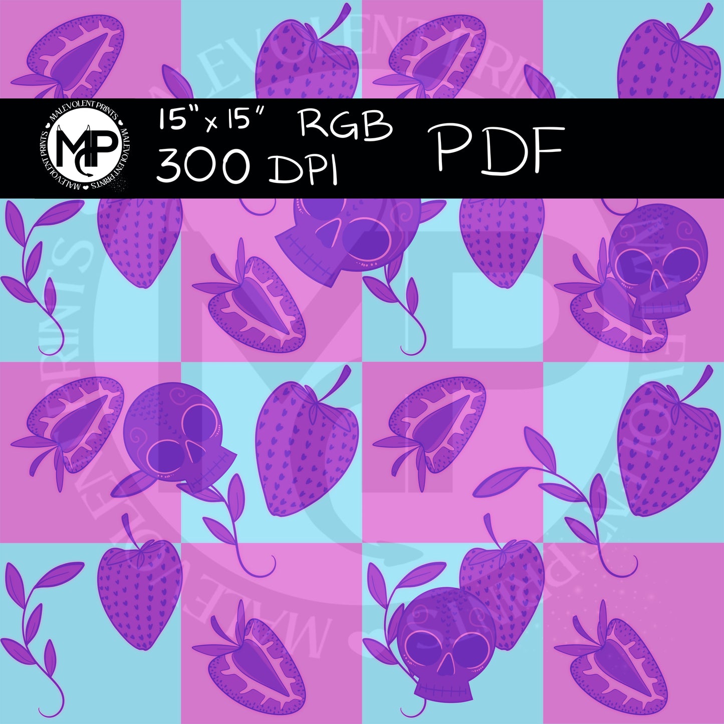 Strawberry Skulls (Rare)