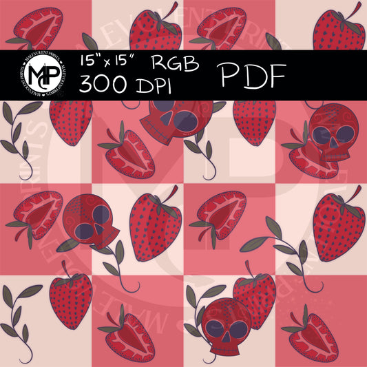 Strawberry Skulls (Rare)