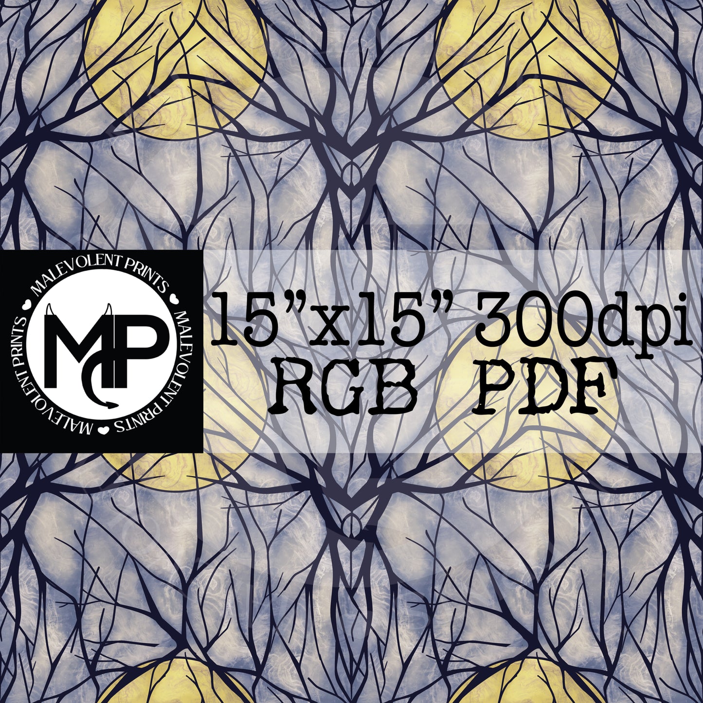 Stained Glass Trees (Unlimited)