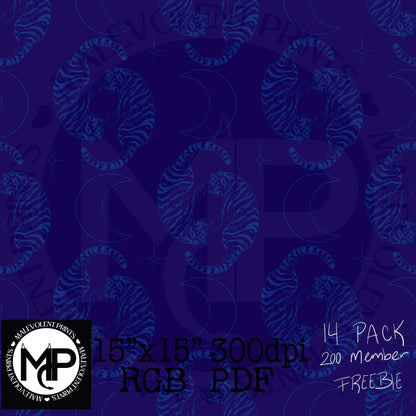200 Member Tigers Free Texture Pack (Unlimited)