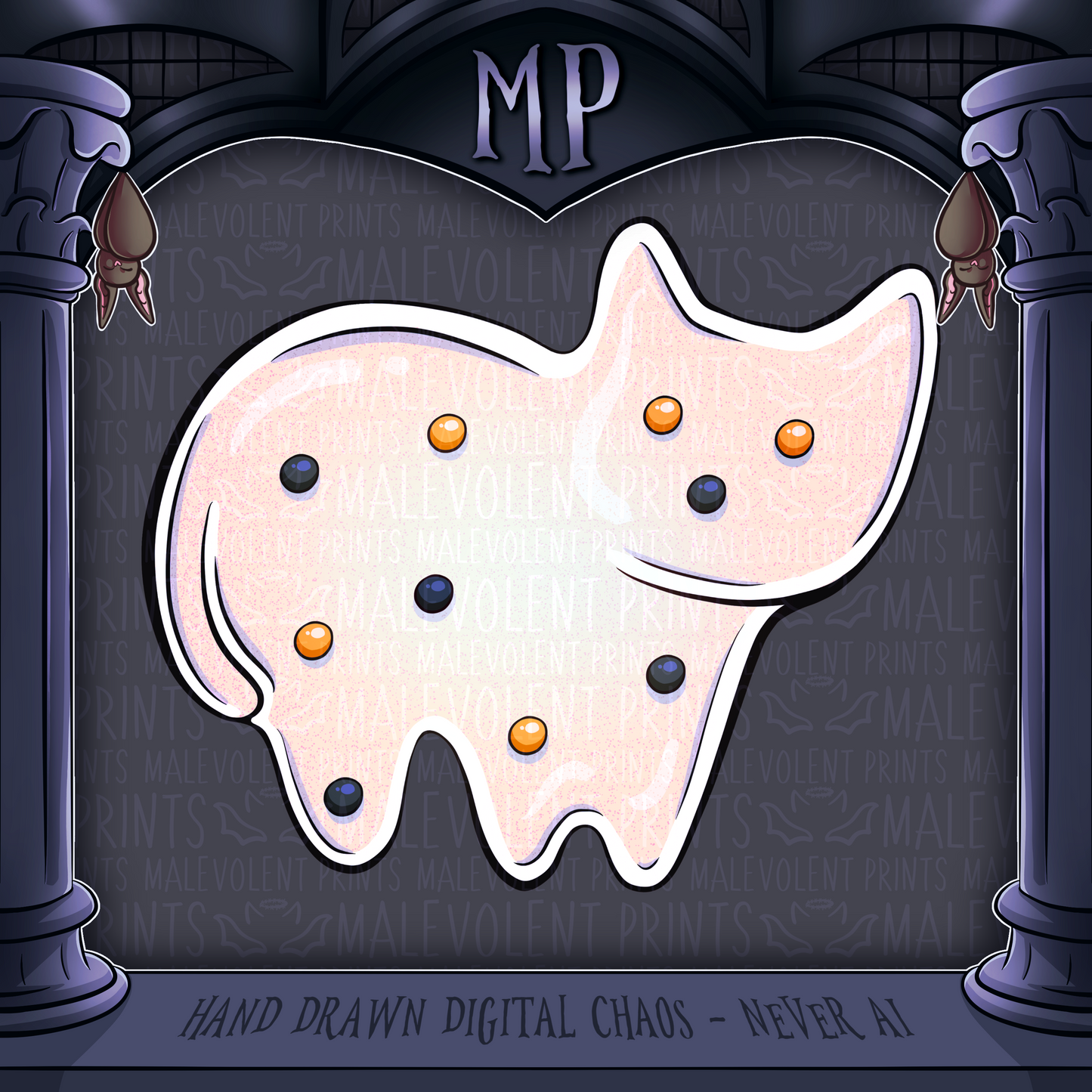 Spooky Cookies PNG Pack