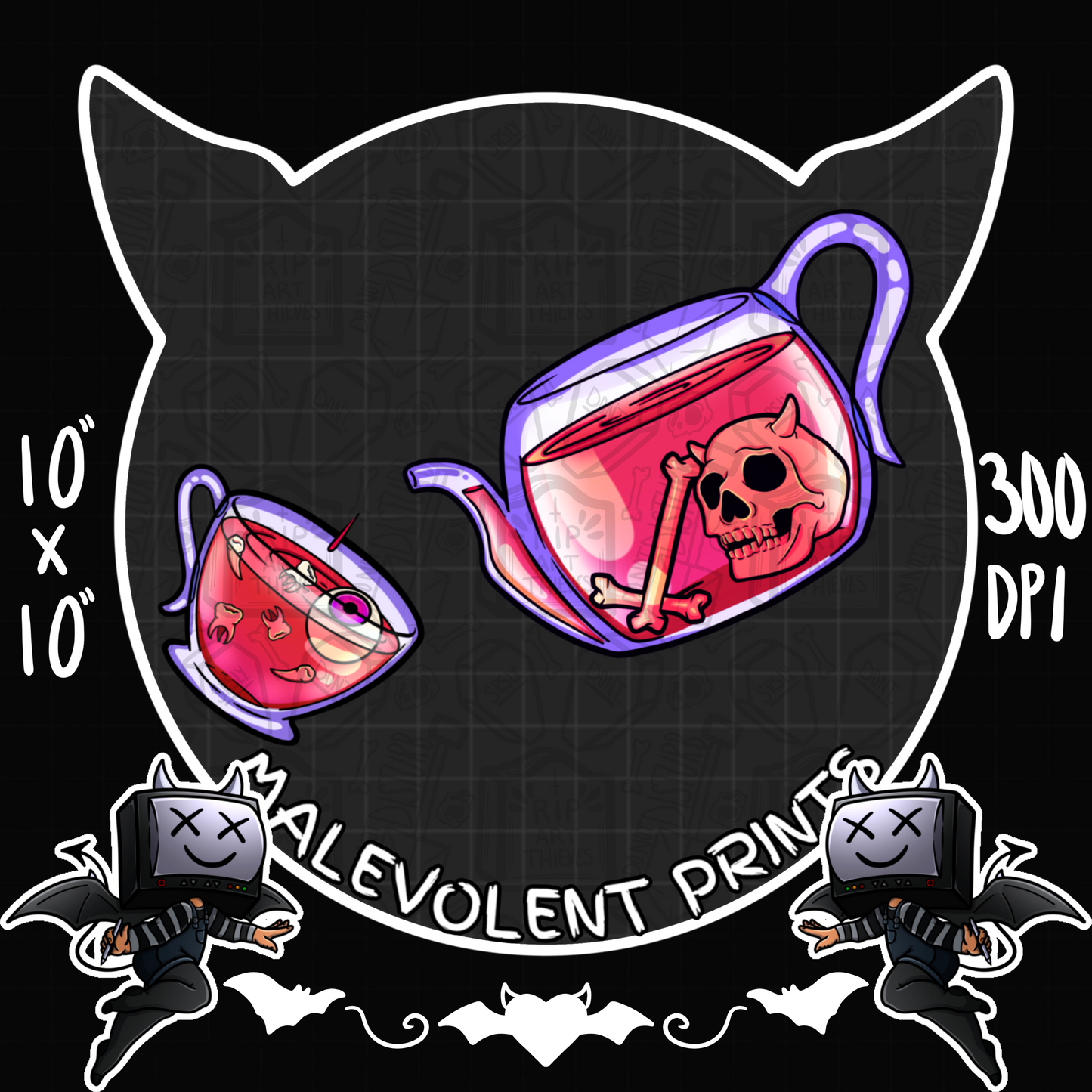 Tea & Tarot // PNGs (Rare)
