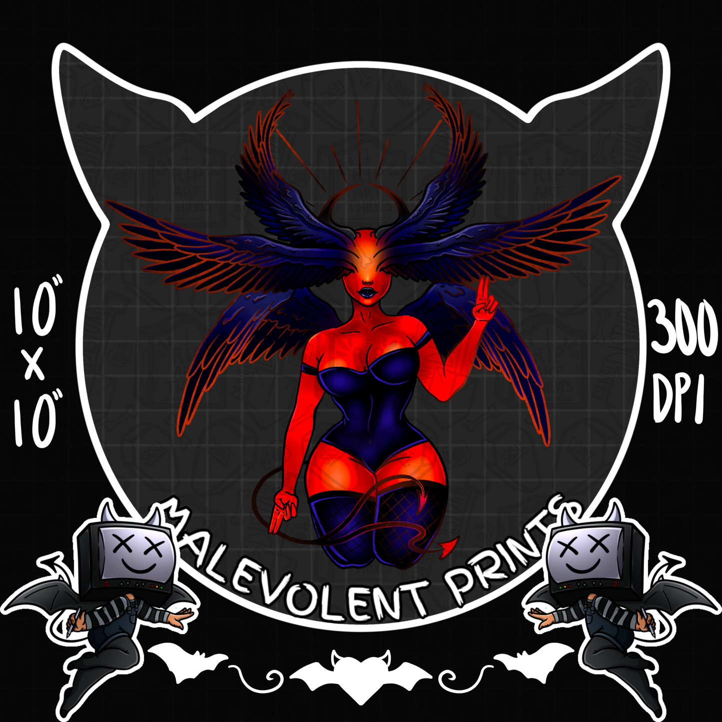 Demon Babes // PNG (rare)