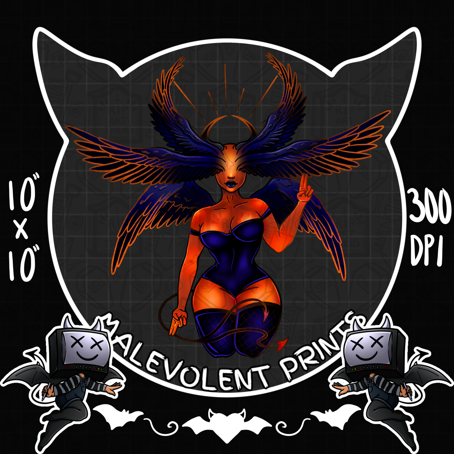 Demon Babes // PNG (rare)