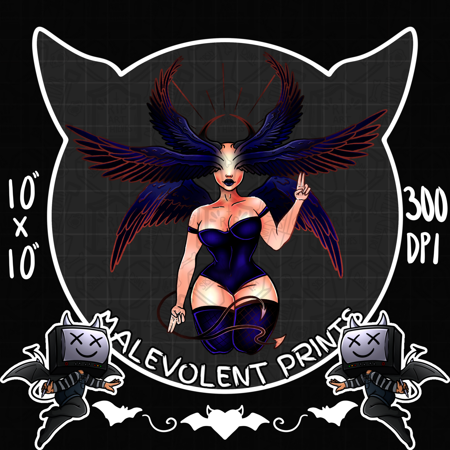 Demon Babes // PNG (rare)