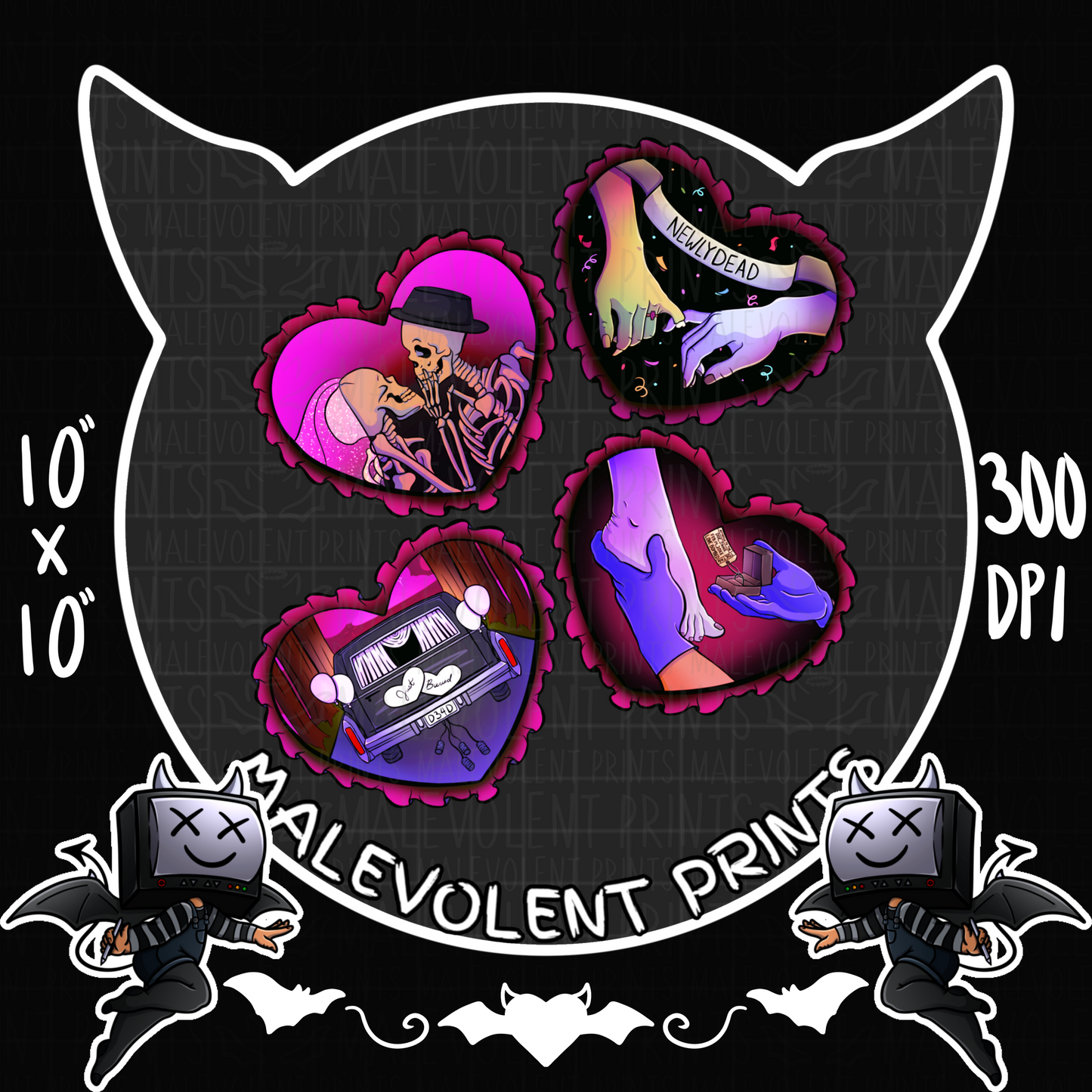 The Newlydeads PNG (Rare)