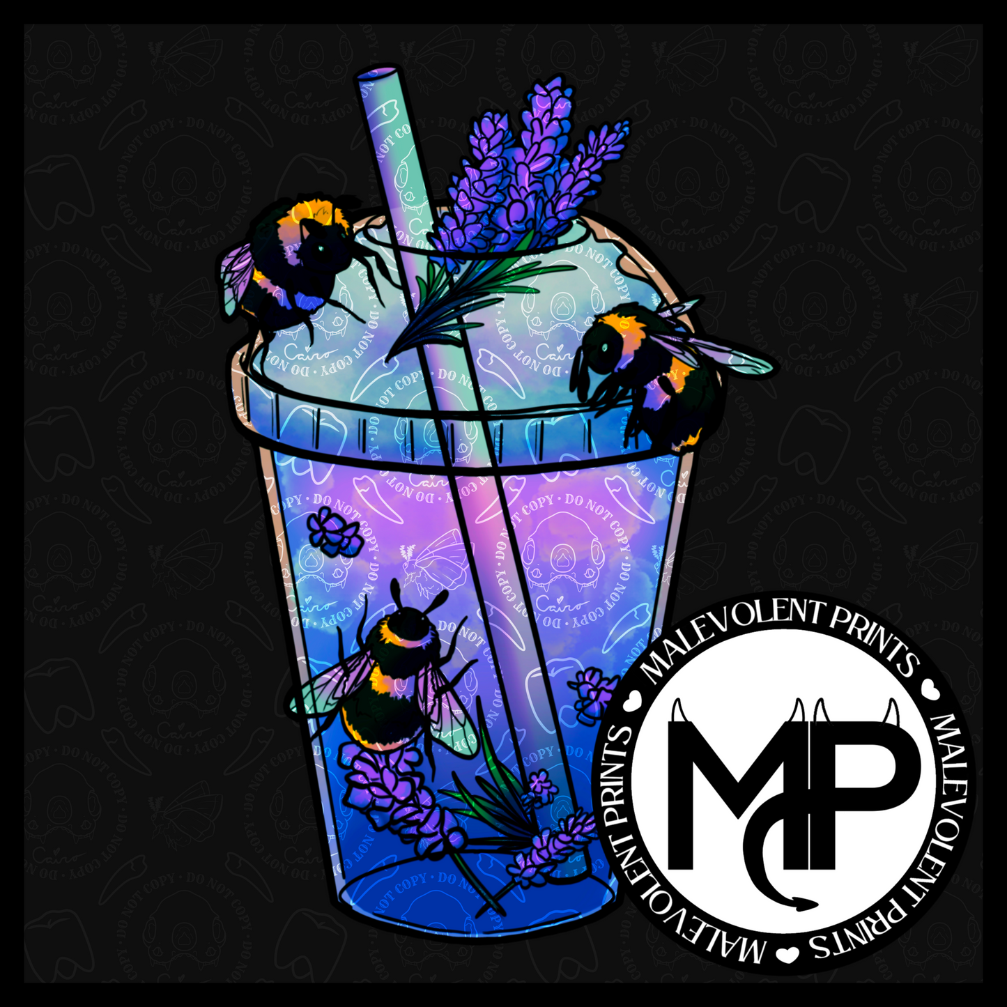 Cuppa Bees (Rare) // PNG