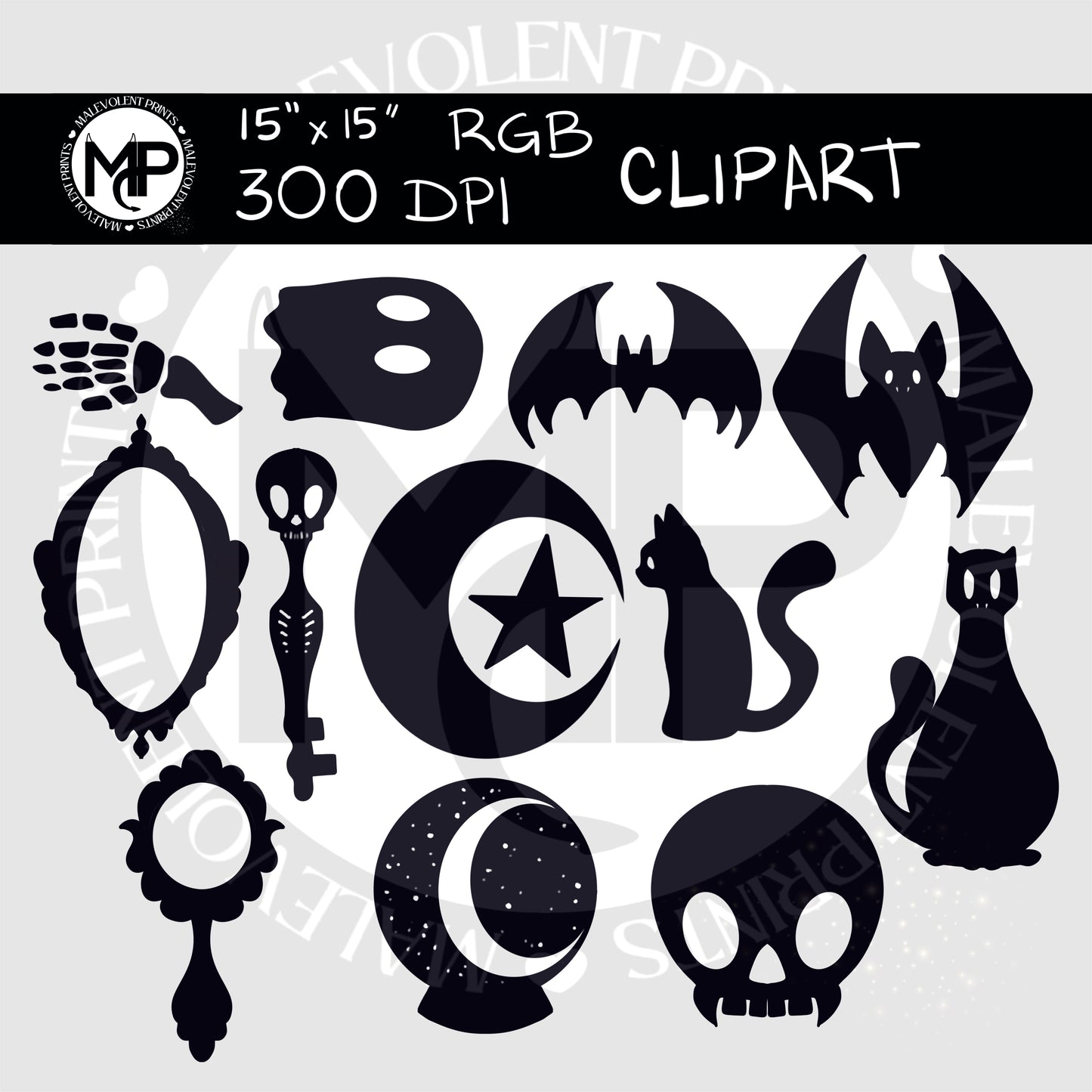 Silhouette Clip Art Pack 1 (Unlimited)