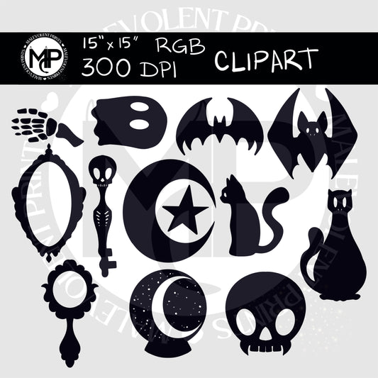 Silhouette Clip Art Pack 1 (Unlimited)