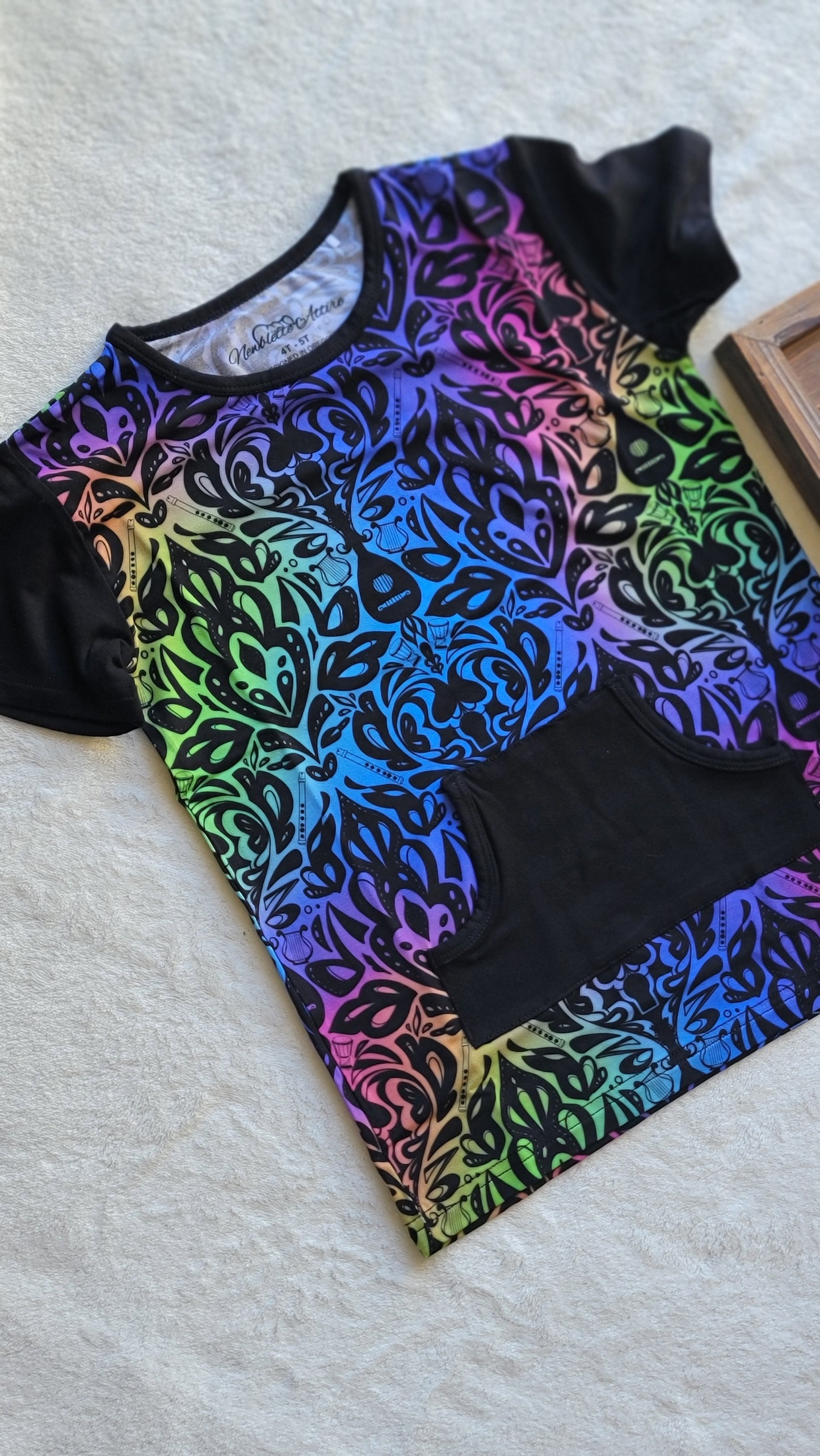 Rainbow Bard Bamboo Pocket Tee